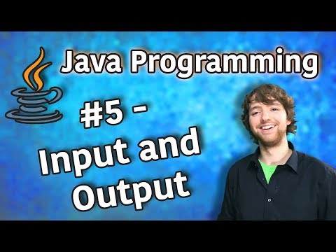 Java Programming Tutorial 5 Input and Output