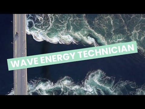 Wave energy technician video 1