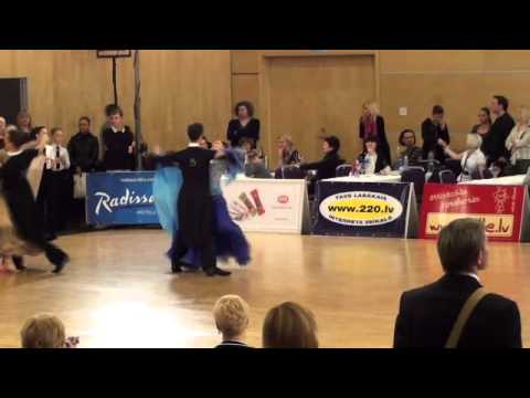 Latvian Standart Championship 2011 Vadims Labunskis - Anastasija Kostišina 1.4fin quickstep.wmv