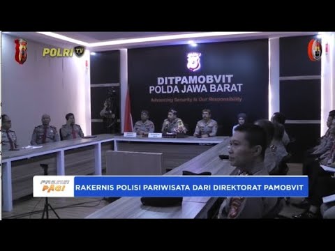 WAKAPOLDA JABAR BUKA RAKERNIS POLISI PARIWISATA