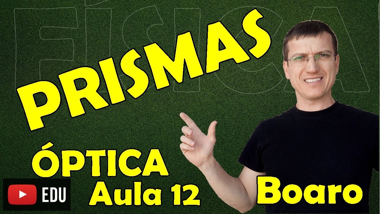 PRISMAS - ÓPTICA GEOMÉTRICA - Aula 12 - Prof. Boaro