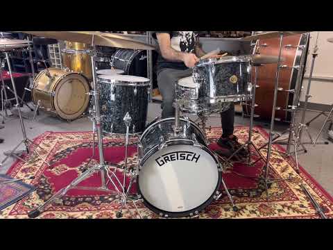 Gretsch Broadkaster "Bop" Black Diamond Pearl Drum Kit