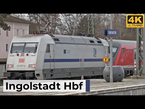 Ingolstadt Hbf 14.11.2025 - Später Nachmittag mit ICE-Verzögerungen, Autozügen & Regionalverkehr