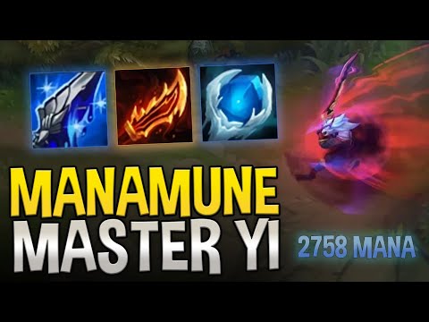 LEGENDARY MANAMUNE MASTER YI BUILD - COWSEP