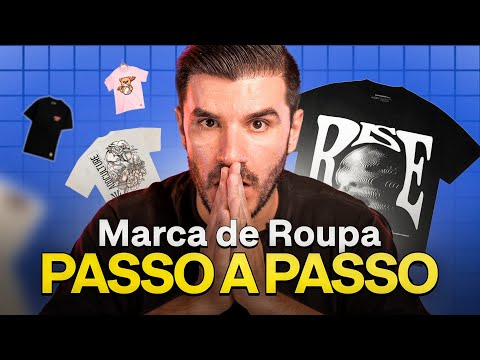 Como criar uma MARCA DE ROUPA em 2026 (Passo a passo)