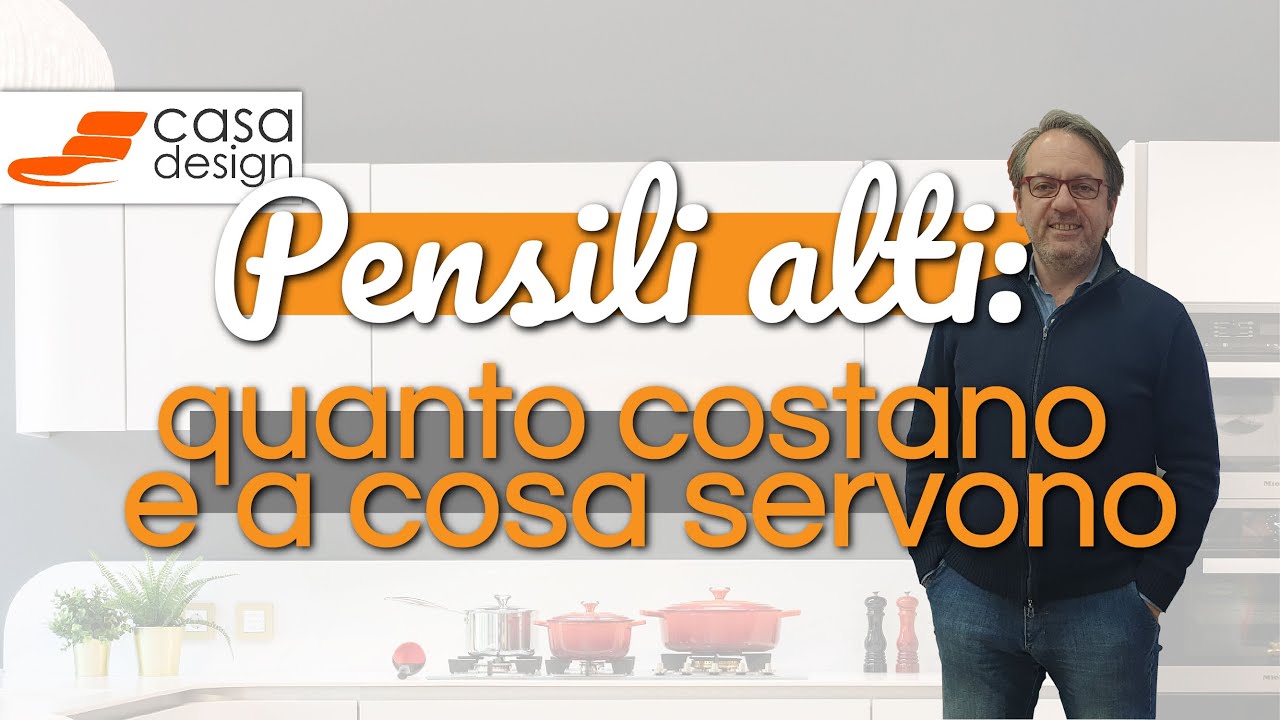 Pensili alti: quanto costano e a cosa servono