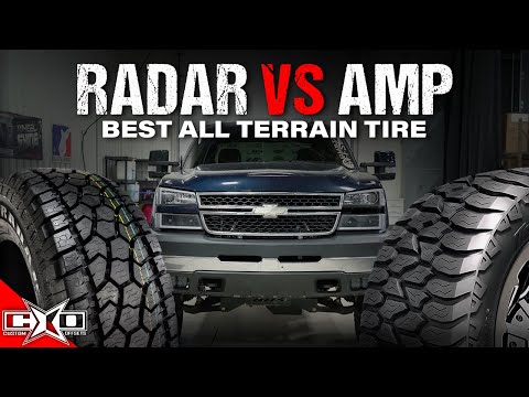 Which Is The Best Budget All Terrain Tire? | Radar vs AMP