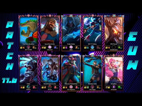 EUW Challenger Match #71 Highlights Patch 11.6