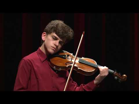 GUIDO SANT'ANNA / Menuhin Competition 2018, Junior first rounds - day 2