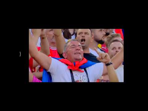 Serbia vs Denmark National Anthem - EURO 2024