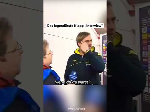 „Noch“ muss man dazu sagen - als Bundestrainer wird Klopp wieder öfters Interviews geben müssen.