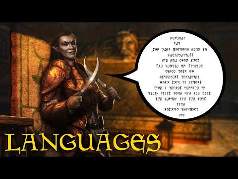 What Do People Speak? - The Languages of Tamriel - Elder Scrolls Lore