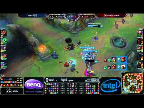 Game Ninja LoL #3 -  WinX2 vs HEADSHOTBG