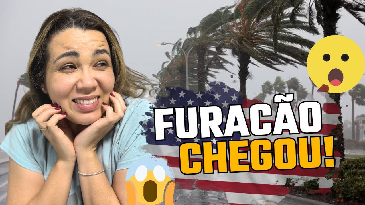 PRIMEIRA EXPERIÊNCIA COM FURACAO NOS EUA