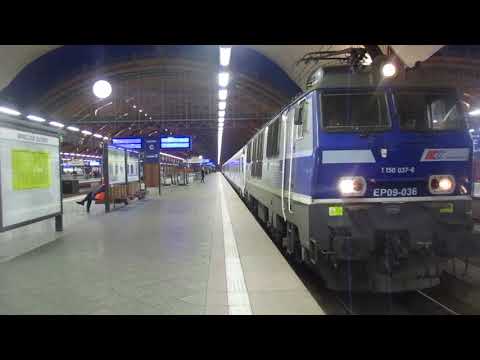 EP09-036 (EU: 150 037-6) z EiC 6120 "ODRA" (WR.GŁ.-WAWA.WSCH.) - start z WR.GŁ.