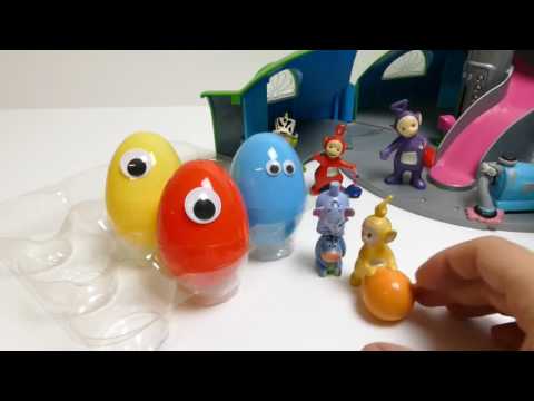 Surprise EGG con Ojos visita Teletubbies 720p 30fps H264 192kbit AAC