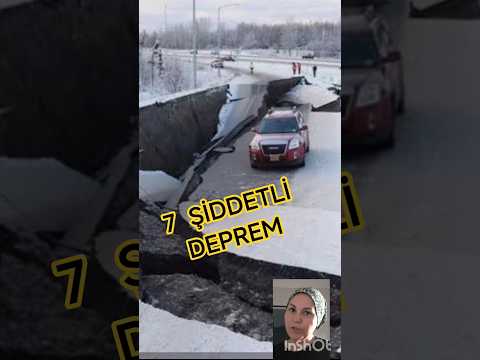 7 ŞİDDETİNDE DEPREM YER YERİNDEN OYNADI.