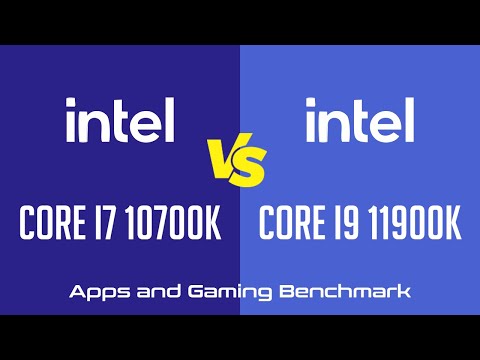 Intel Core i7 10700K vs Intel Core i9 11900K - Apps & Gaming Benchmark (RTX 3090)