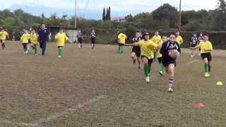 preview picture of video 'Sudtirolo Rugby - Under 12 - Sona (VR) 13 ottobre 2013 - 3'
