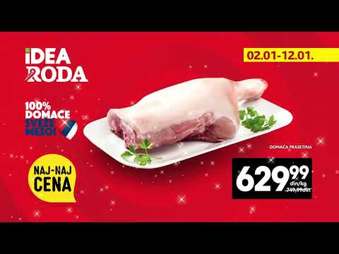 IDEA i RODA | Senzacionalna ponuda 02- 12.01.2023.