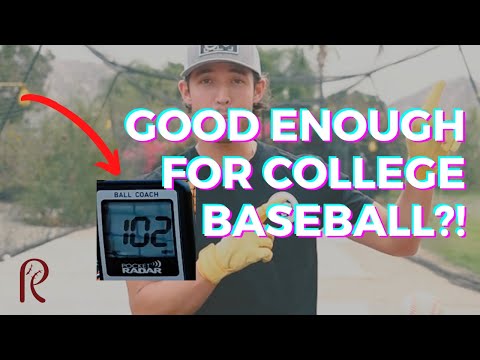 Are YOU good enough for COLLEGE BASEBALL in 2022? EV/Sprint/Velo Benchmarks