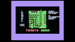 Commodore Plus/4 += Tomato Worm =+ New game 2023