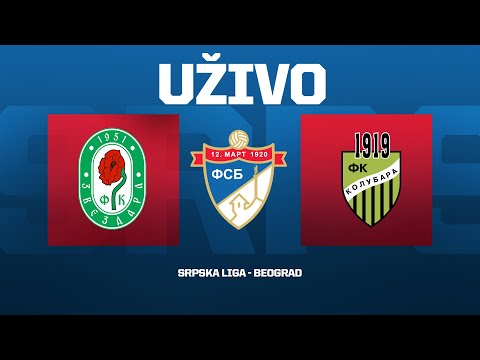 Uživo ZVEZDARA - KOLUBARA Srpska liga Beograd 8. Kolo