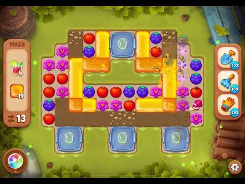 GardenScapes Level 11858 no boosters