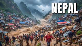 ASÍ ES LA VIDA EN NEPAL: ¿Por Qué la Gente Sigue Viviendo Bajo la Furia del Himalaya? | 4K