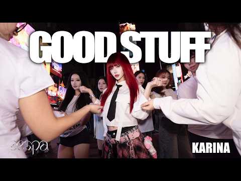 [KPOP IN PUBLIC |TIME SQUARE | 1TAKE] AESPA 에스파 ‘GOOD STUFF (KARINA SOLO) ‘ DANCE COVER BY LAVENTURE
