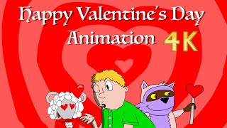 Happy Valentine's Day Animation (4K)