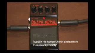 Video thumbnail for Digitech Death Metal Pedal Demo. Surprises most by the end! by MetalRecordingServices.com