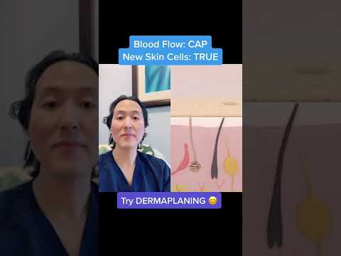 This is Why Women Should Shave Their Faces?? #shorts #dermaplaning