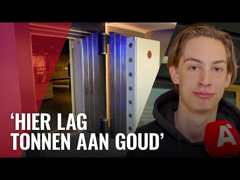 Binnenkijken bij de Nederlandsche Bank: oude goudkluis open