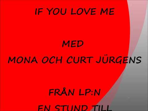 Mona G, If you love me med Mona och Curt Jürgens 1979