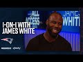 James White Talks Playing QB vs. Jets | 1-on-1 (New England Patriots)