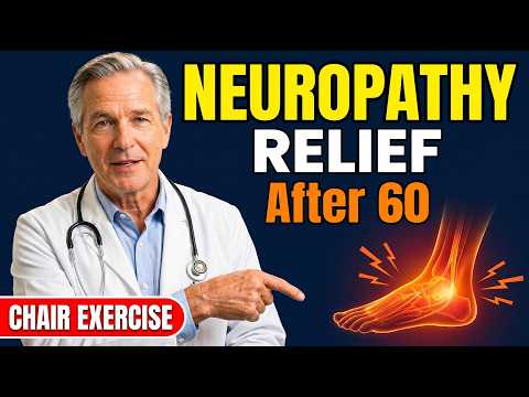One Chair Exercise That Relieves Neuropathy in Feet & Legs After 60"
