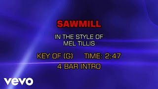 Mel Tillis - Sawmill (Karaoke)