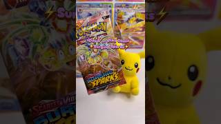 Surging Sparks ⚡️ #pokemon #youtube #pokemoncards #shorts #pokemontcg