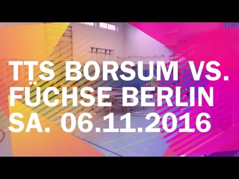 TTS Borsum vs. Füchse Berlin - So. 06.11.2016 - Regionalliga Nord 2016/2017