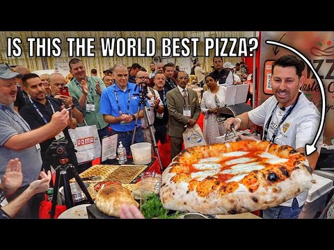 ESSA É A MELHOR PIZZA DO MUNDO?! Pizza Expo Las Vegas 22