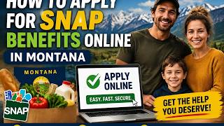 How to apply for SNAP benefits online in Montana