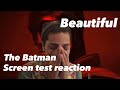 The Batman- Robert Pattinson Batsuit reveal reaction