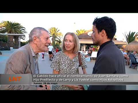 Larry y Liz Yaskiel ya son oficialmente Hijos Adoptivos de Lanzarote