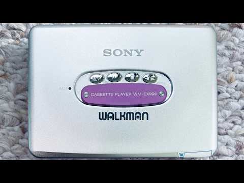 Sony EX999 Walkman Near Mint Silver ! Super Rare 2 Magnetic Heads ! Working ! #3388 image 14