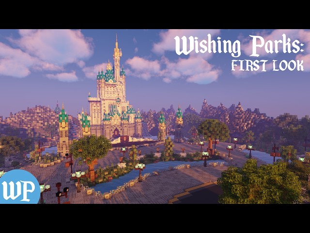 Fantasy Kingdom - Custom Disneyland on Wishing Parks MC Minecraft Map