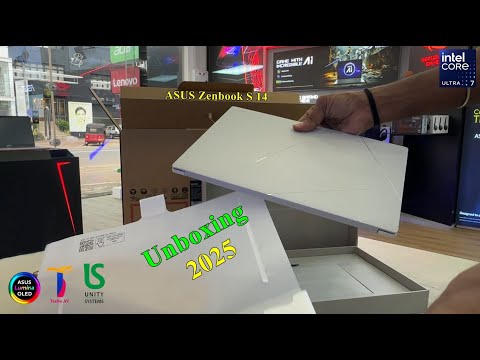 Asus Zenbook S 14 UX5406 Unboxing 2025 | Intel Core Ultra 7 | 14,0 Zoll 3K OLED-Touchscreen