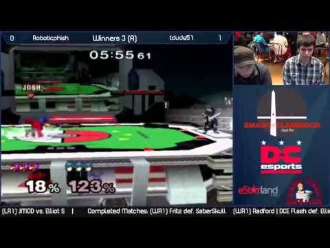 Smash @ Clarendon (10/24/2014) WR3A - Roboticphish vs. tdude51