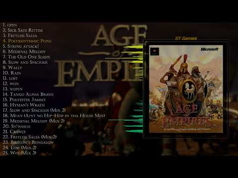Age of Empires 1 Original Soundtrack ( OST ) Full