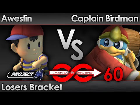 IaB! 60 PM - Awestin (Ness) vs Captain Birdman (DDD) - Losers Bracket
